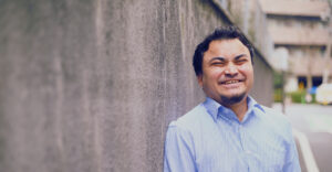 日本で働く外国人の笑顔